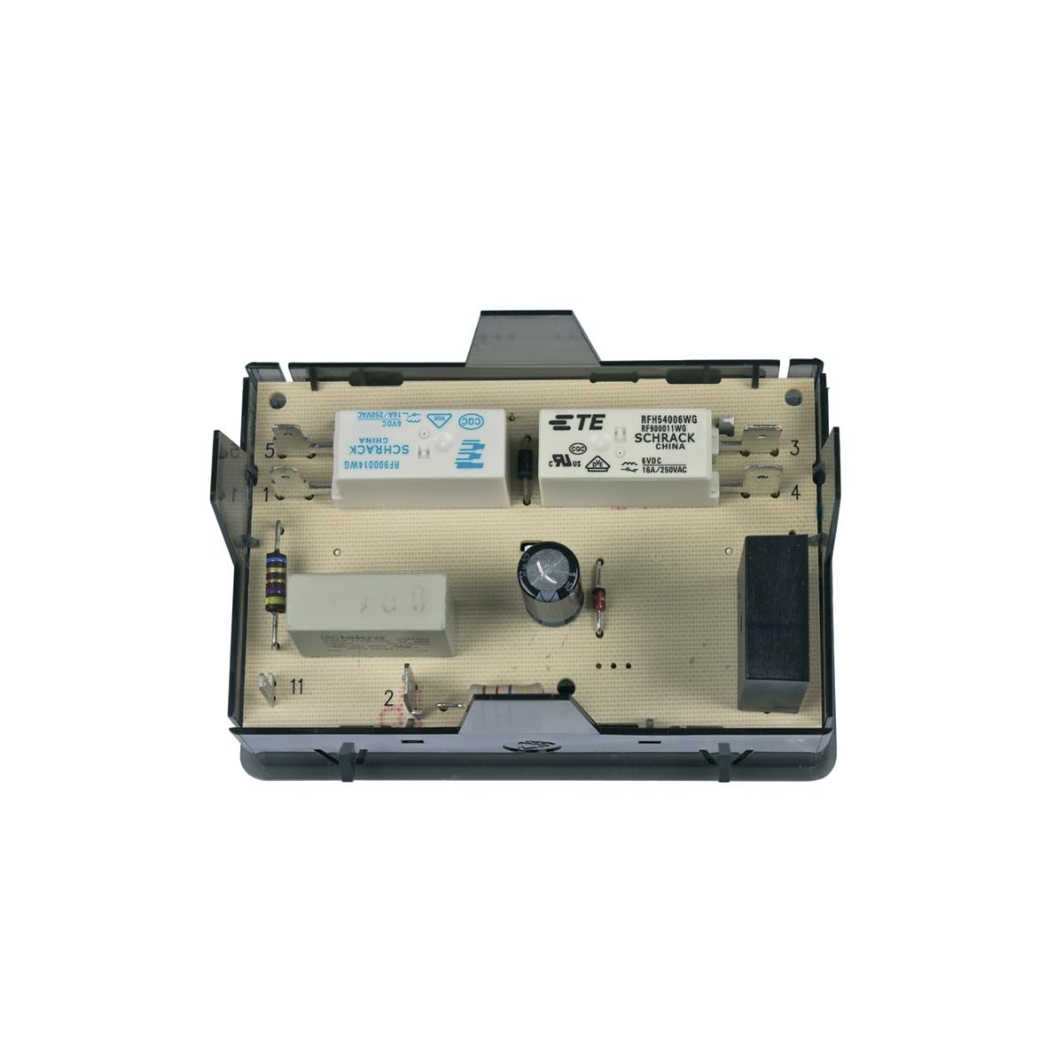 easyPART Kompatibel/Ersatz für Electrolux 3874887122 Zeitschaltuhr Uhr mit 3 Tasten Backofen AEG 387488702