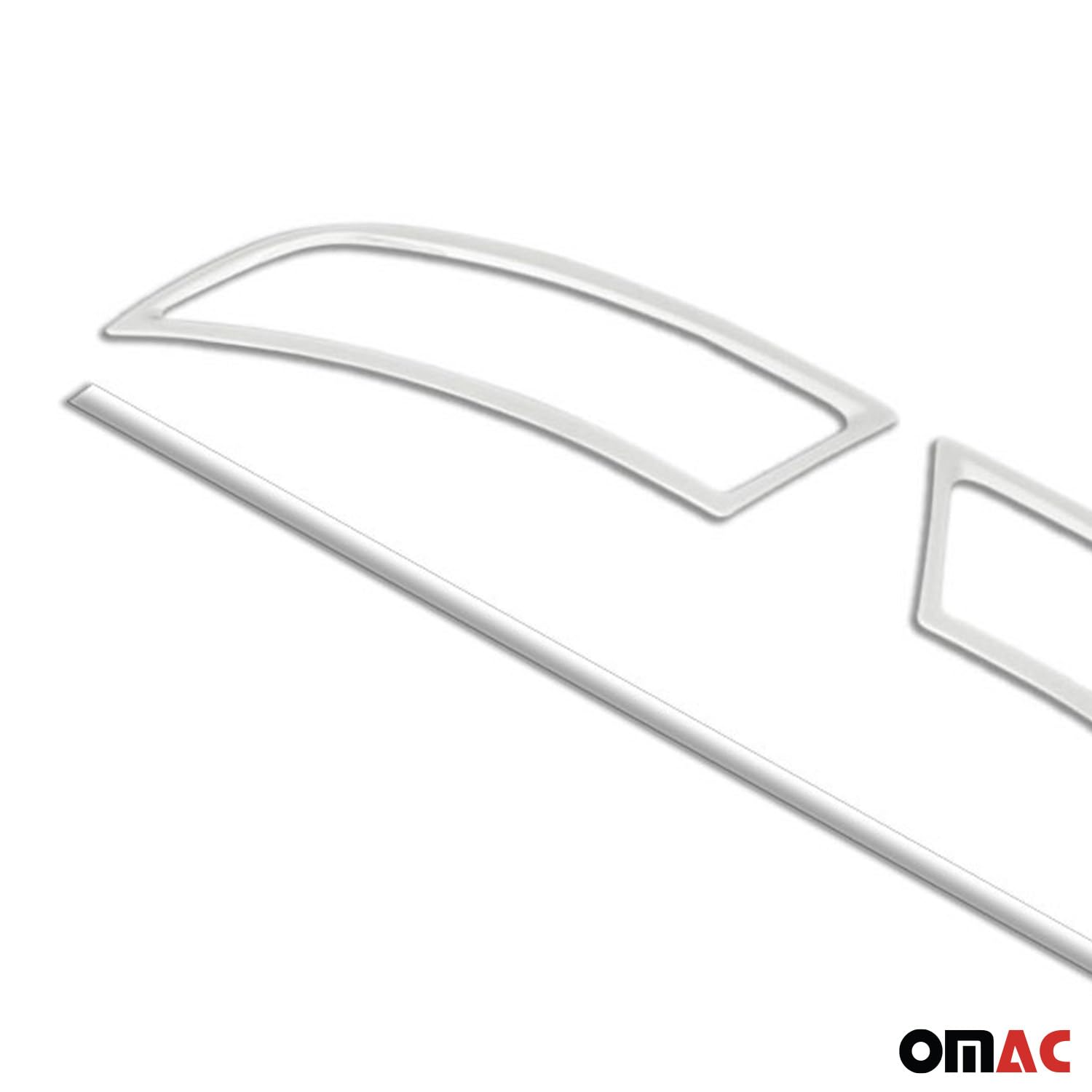 EDELSTAHL AUSPUFF ATTRAPPEN RAHMEN CHROM für alle SKODA SUPERB III EDELSTAHL AUSPUFF ATTRAPPEN RAHMEN CHROM für alle SKODA SUPERB III