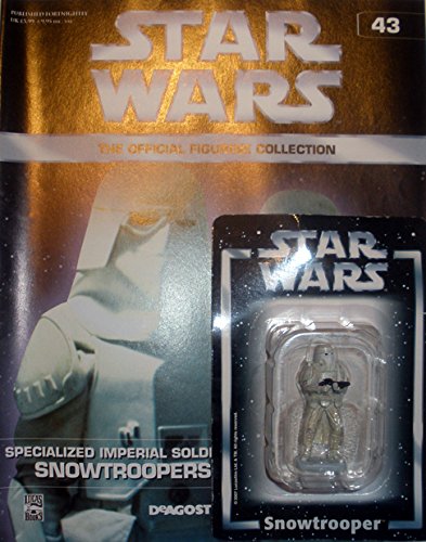 De Agostini Colección Figuras de plomo de Star Wars Nº 43 Snowtrooper