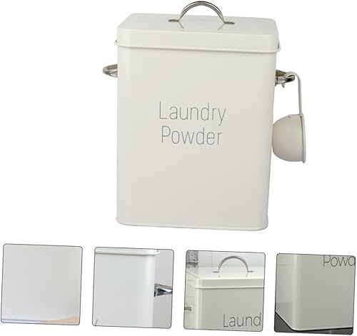 Miniatura 2 de TIDTALEO 1 Set Storage Bucket Dry Food Dispenser Laundry Bin Contenedores Para Jabon De Lavanderia To Go Food Containers with Lids Laundry Dispenser