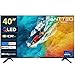 Antteq AV40F5Q 2K QLED Fernseher 40 Zoll Full HD Bluetooth mit HDR Triple Tuner (DVB-C/-S2/-T2), App Store, Netflix, Prime Video, Rakuten TV, DAZN, YouTube, WiFi, Hotelmodus