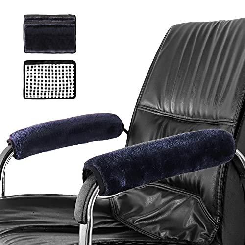MLGB Chair Armrest Pads Office Chair Arm Cushions Ergonomic Chair Arm Rest Covers Furniture Protectors 2 Piece Comfy Gaming Desk Chair Elbow Pillow Support for Elbows and Forearms Pressure Relief