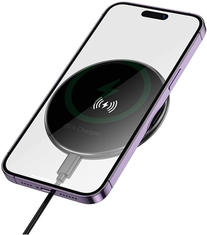 Smartphone charging on Borofone BQ36 wireless charger