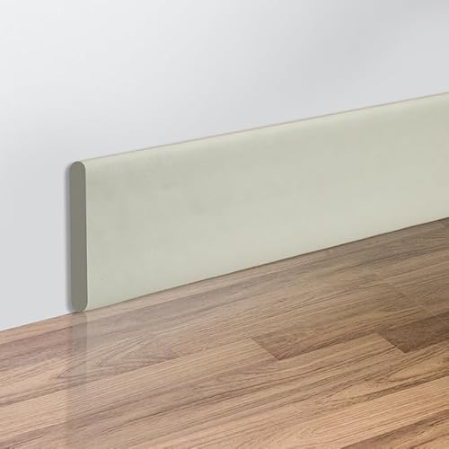 WQJZTX Bordes de papel pintado, 2 m, impermeable, autoadhesivo, línea de rodapié 3D, engrosada, anticolisión, decoración de esquina (gris)