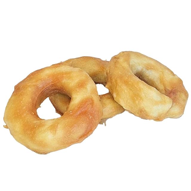 Foto 2 de 2 de Nobby StarSnack Barbecue Chicken Donut Collagen Aprox. 110 g, Aprox. 5,0 cm, 5 St