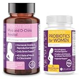 Save 10% on Women's Wellness Bundle – Myo-Inositol & D-Chiro Inositol + Complete Vaginal Probiotics for Hormonal Balance, Gut, and Vaginal Health