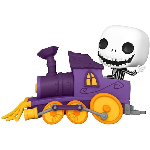 Funko Pop Disney Train: Nbc - Jack In Train Engine, 3.75 Inches,Multicolor,50630