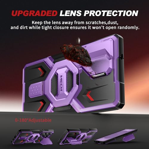 Image of TONGATE for Samsung Galaxy S26 Ultra Case with Magnetic Stand, Purple