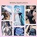 YEEFAIRY Realistic Strapless Breastplate Silicone Filled False Breast Plates Forms Crossdresser Trans Woman Drag Cosplay, F cup M, Ivory White