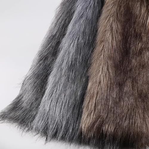 Tissu en fausse fourrure de qualité supérieure pour décoration d'intérieur élégante
