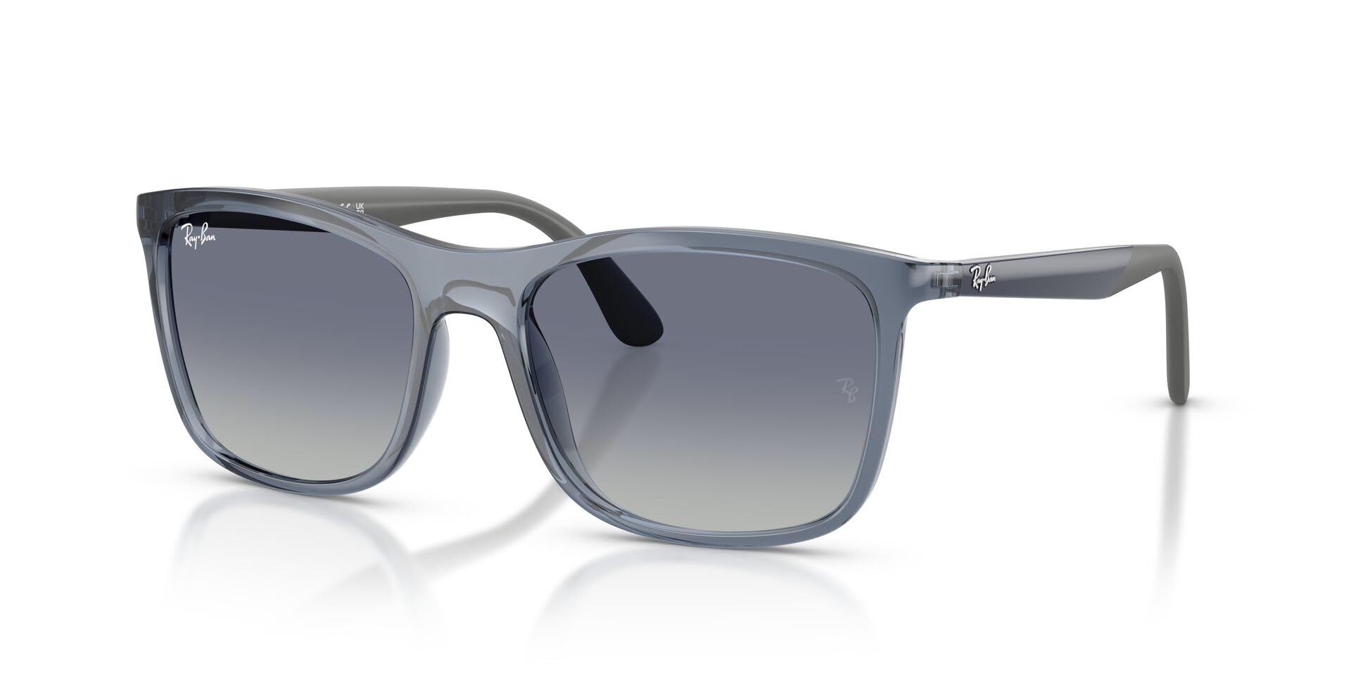 服/ファッション Ray Ban Buy Ray-Ban Unisex Gradient Blue Lens Square Sunglasses
