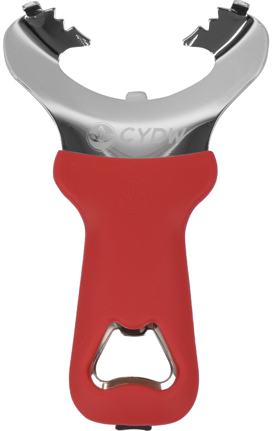 CYDW Mason Jar Opener Tool with No Lid Dents or Damage, Can Opener Manual Multi-Purpose, Easy Twist Manual Handheld Top Remover Utensil, Canning Supplies Tools and Bottle Opener, Made For Lifetime