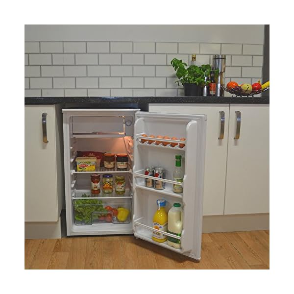 Igenix IG3920 Under Counter Fridge with Chill Box, 48 cm - White - Image 5