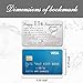 11 Year Anniversary Wallet Card Gifts for Husband Wife 11 Year Anniversary Card for Him Her Happy 11th Wedding Anniversary Present for Couple