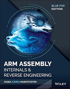 Book cover Blue Fox: Arm Assembly Internals and Reverse Engineering