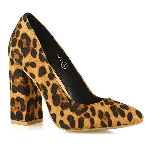 ESSEX GLAM Scarpe Donna Scivolare su Tacco Alto