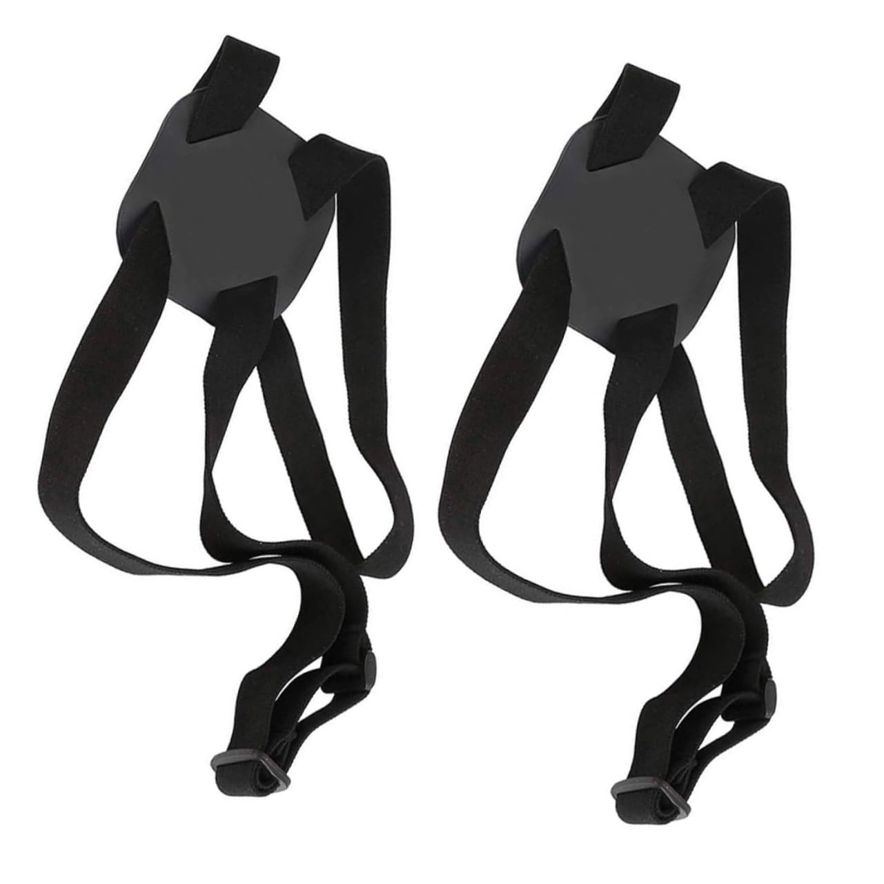 Beavorty 3 Series Correa Ajustable Equipaje PU Elásticas Maletas Fijación 2 Piezas X 3