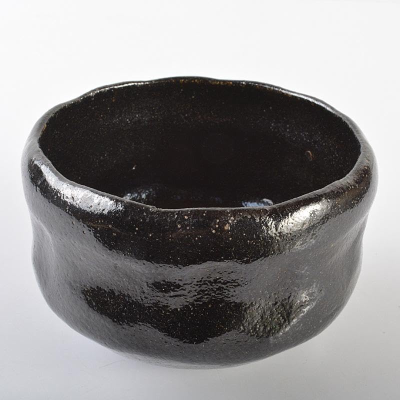 茶道具　芳幽斎　加藤石春作　黒楽茶碗　共箱　M　R6919 Amazon.co.jp: 茶道具 芳幽斎 加藤石春作 黒楽茶碗 共箱 M R6919