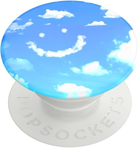 Agarre para teléfono PopSockets con soporte expansible, agarre adhesivo - Cielos azules