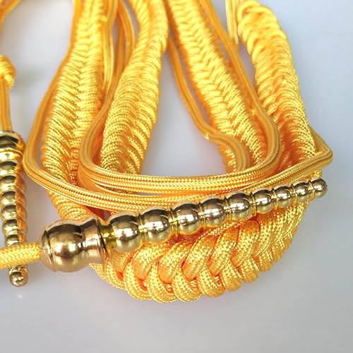Cordón de hombro trenzado aiguillette para solucionar la falta de detalle en disfraces 4