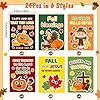 Dvbonike 24Pcs Fall Bible Coloring Books - Christian Religious DIY Color-in Pages Booklet Bulk Drawing Thanksgiving Autumn Activity Party Supplies for School Classroom Rewards Artwork Gift for Kids #1