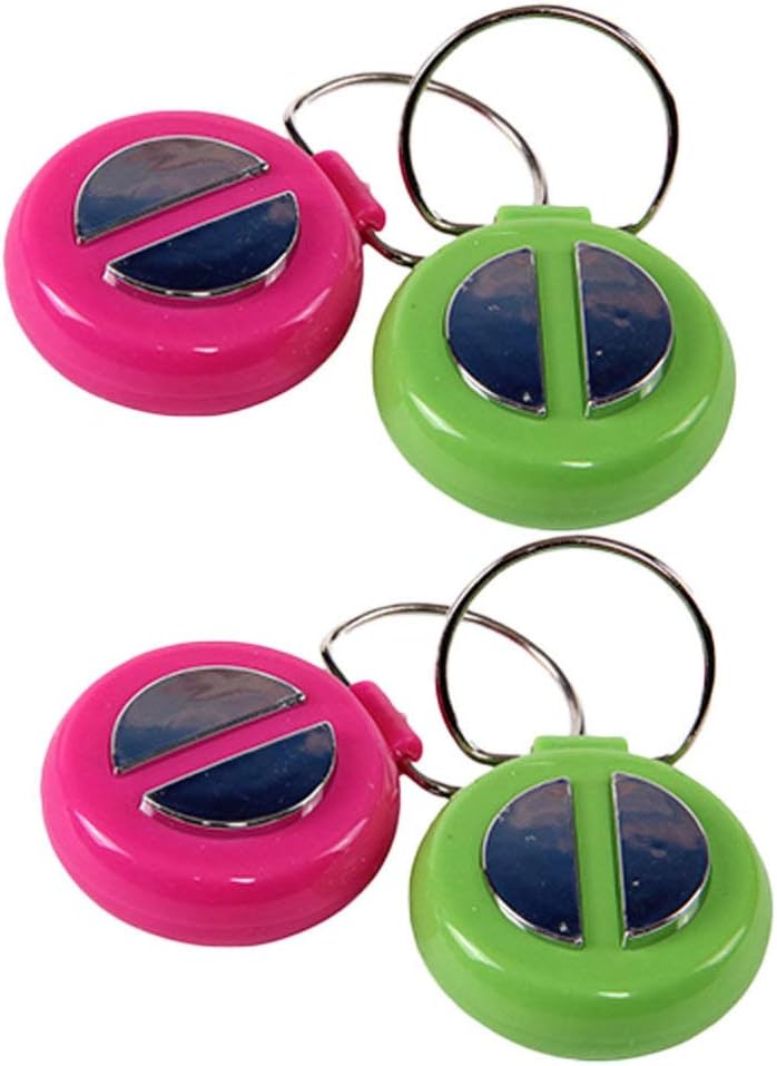 TOYANDONA 4pcs Hand Buzzer Funny Handshake Shocking Buzzer Prank Gag Toy Trick Your Friends and Family Random Color
