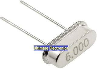 40pcs Passive Crystal HC-49S 6MHZ 6M Crystalline DIP 2feet