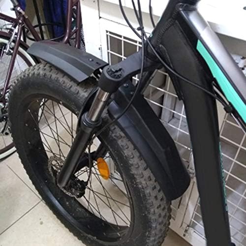 æ Bike Fender Set Bicycle Mudguard,26 Inch Plastic Bike Front & Rear Fenders Durable Tyre Mudguards for Fat Tire Mountain Bike