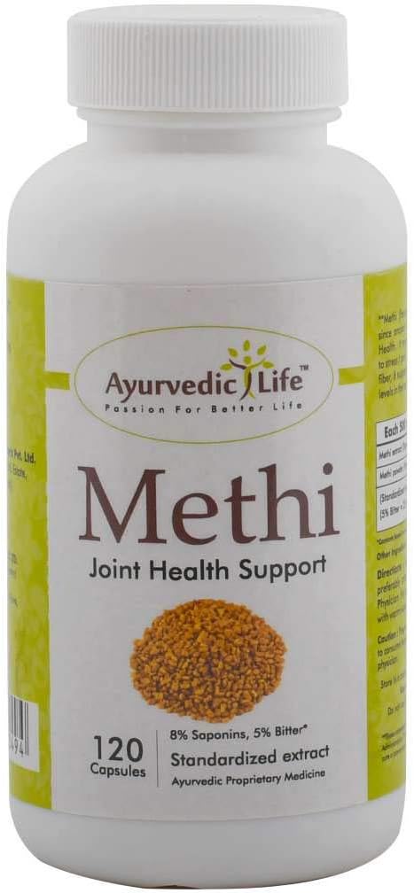 Ayurvedic Life Methi Capsules 240mg - 120 Capsules
