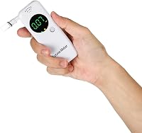 Ketone Atemtester Digitális Ketózis Légzésmérő, Hordozható Ketonteszter 10 Cserélhető Szájrésszel, Ketogén Diétához, Fehér 7