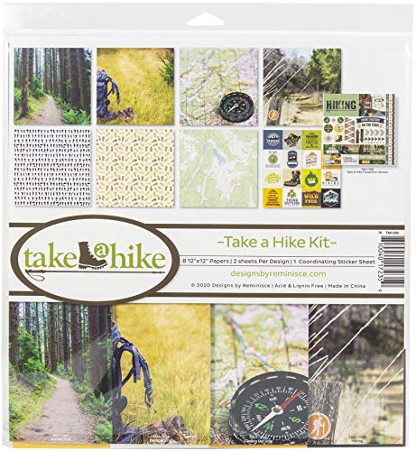 Reminisce Hike 12X12 l'album scrapbooking idéal pour vos photos de rando