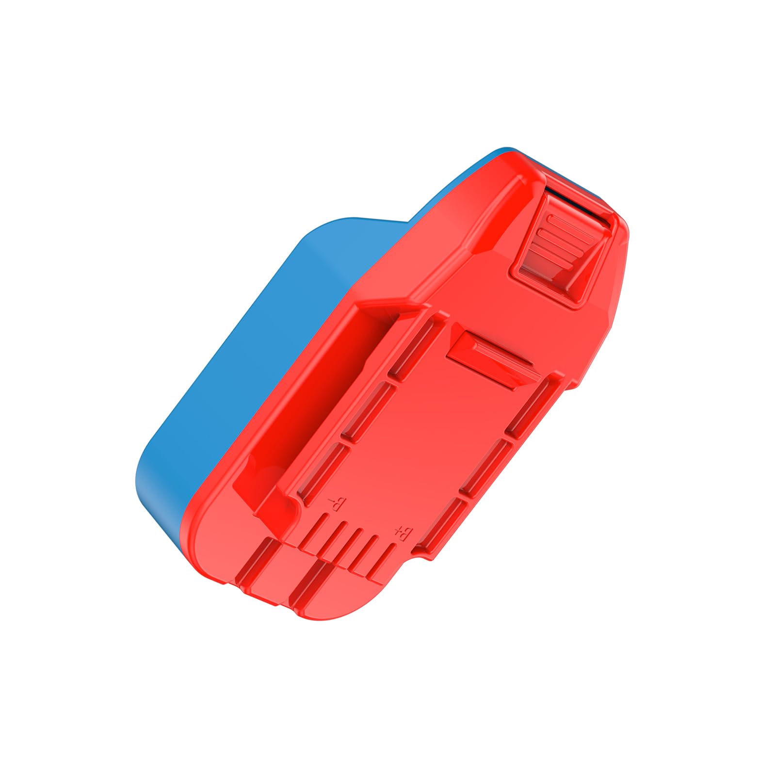 1 adaptador para herramientas Bauer de 20 V, compatible con baterías DeWalt & Hercules de 20 V, sin función de carga (Nota: inserta completamente la batería DW en el adaptador, sin huecos para un uso
