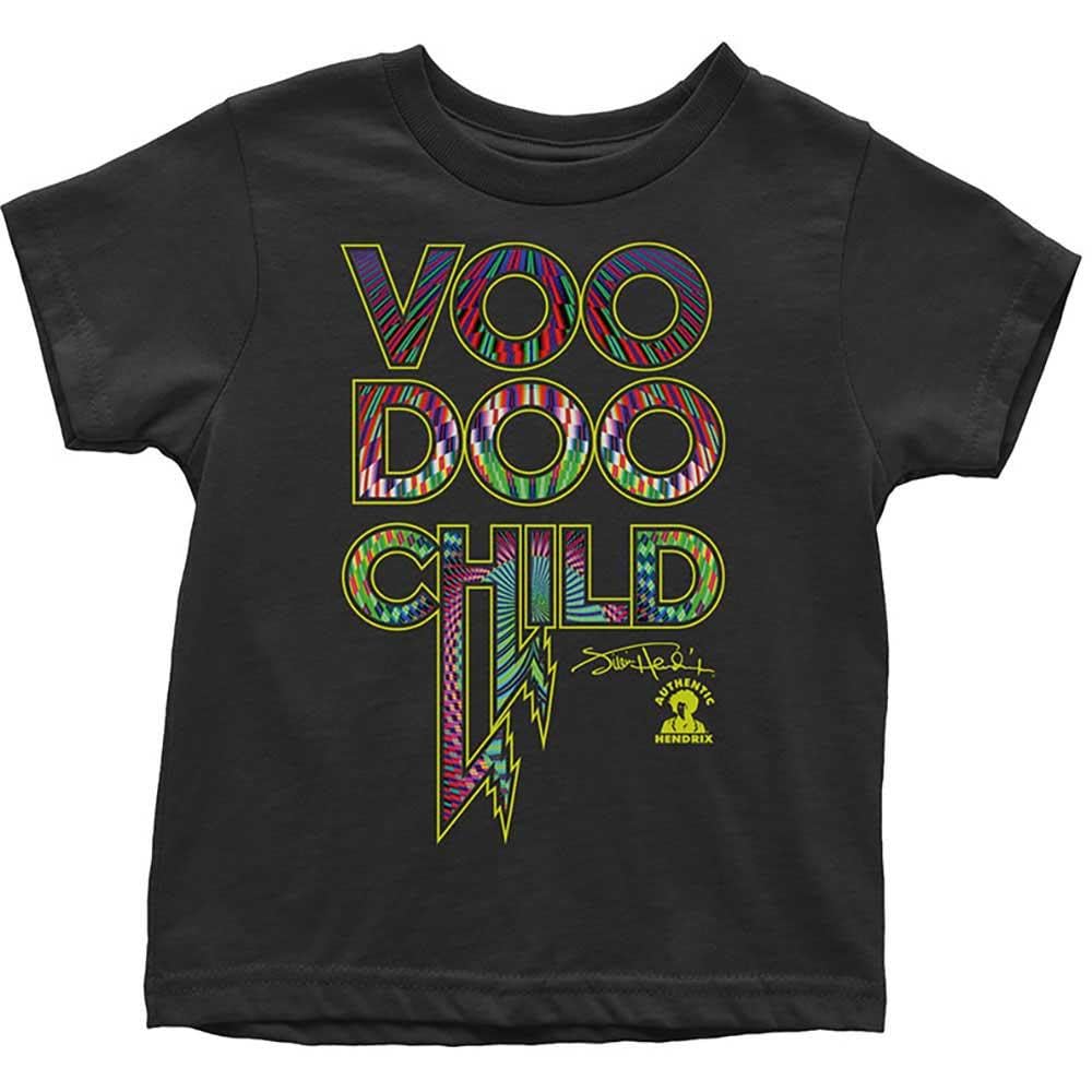 Jimi Hendrix Childrens/Kids Voodoo Child Cotton T-Shirt (5 Years) (Black)