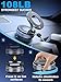 snanlen Upgraded 360° Nano Gel Vacuum Magnetic Phone Holder, Car Phone Holder for Magsafe[108+LBS Strongest Suction & 3000gf Strongest Magnetic], Suction Cup Phone Mount for Car/for iPhone 17 Pro Max