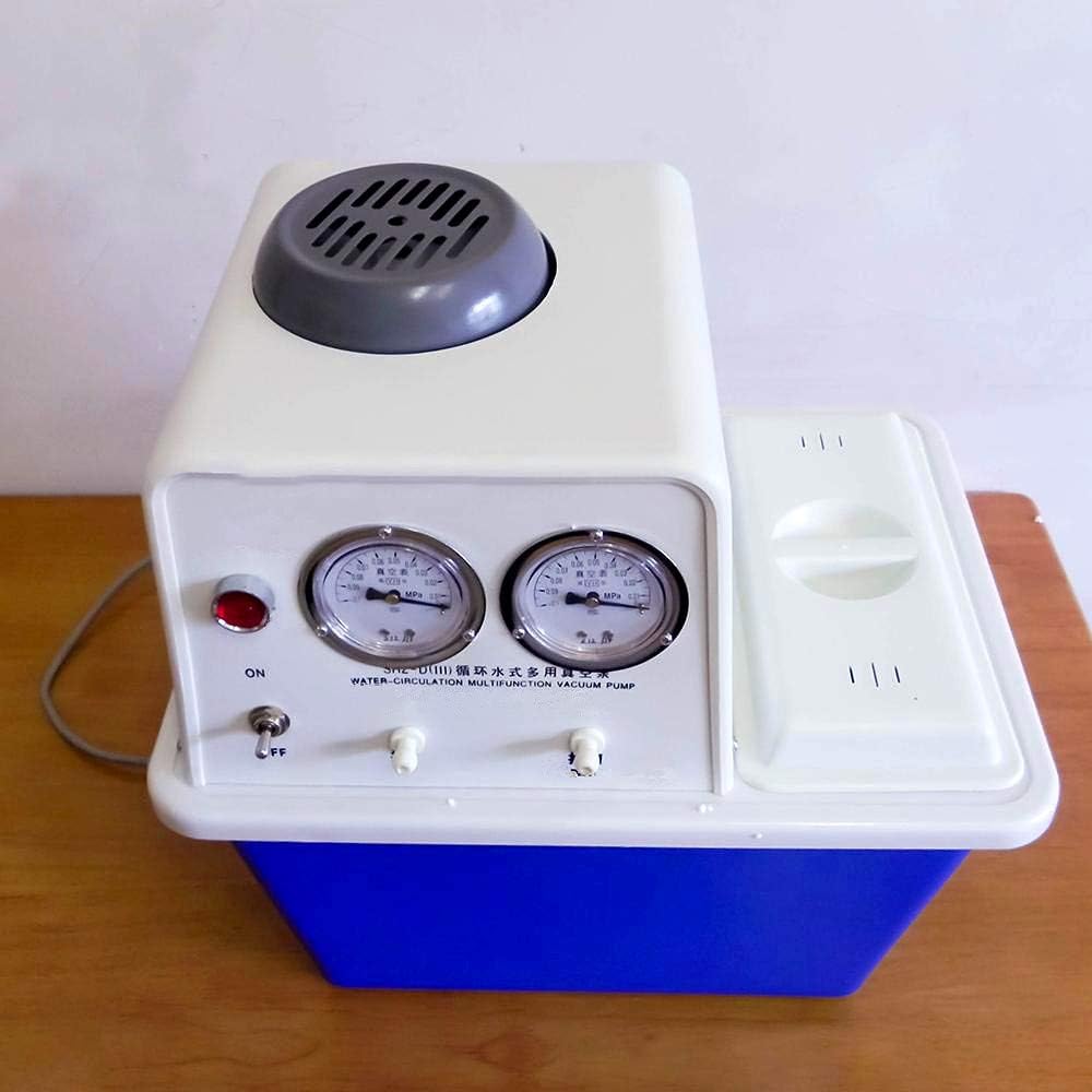 180W Circulating Water Vacuum Pump Two off-gas Tap Lab Chemistry Equipment 110V