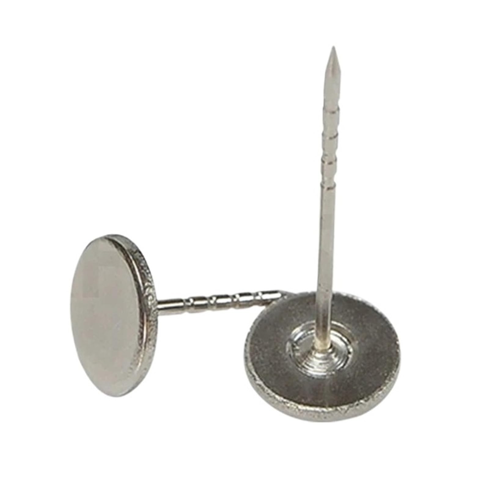 Puntine Testa Piatta In Lega 1000 pz Parti del Sistema di Sicurezza Perni for etichette rigide 16mm/19mm Spille for sicurezza antifurto for supermercati Chiodo piatto(19MM)