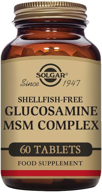 Solgar Glucosamine Hydrochloride 1000 mg Tablets - Pack of 60 - Joint and Cartillage Support - Extra Strength Formula - Vegan - Image 3