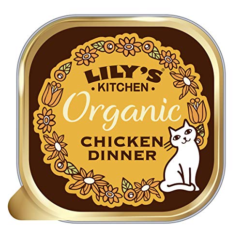 Lily's Kitchen Chicken Dinner Organic Wet Cat Food (19 x 85g)
