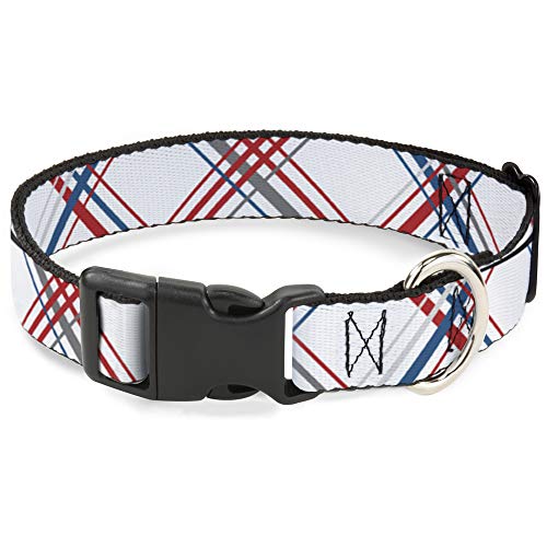 Collar resistente Buckle Down para evitar tirones en perros pequeños con cierre plástico de clip 2
