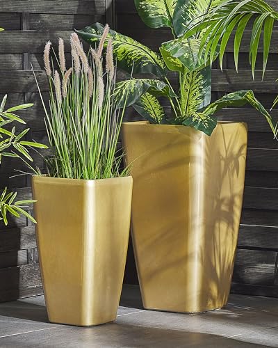 Pot de fleurs intérieur et extérieur idéal pour sublimer une terrasse chic