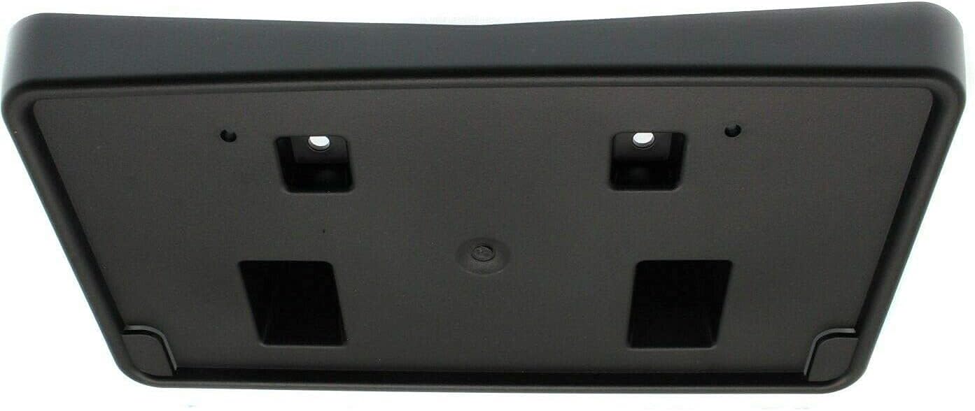 I-Match Auto Parts Front License Plate Frame Bracket Tag Holder Black Textured for 2015-2023 Dodge Challenger for Models with Fogs 68175091AA CH1068146