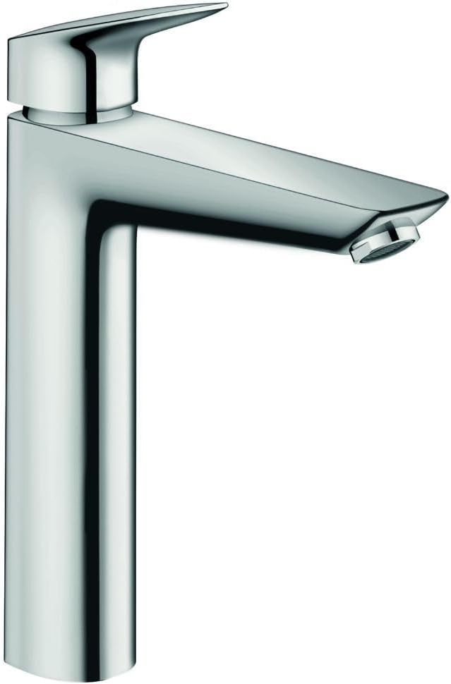 Logis Modern Low Flow Water Saving 1-Handle 1 10-inch Tall Bathroom Sink Faucet in Chrome, 71090001