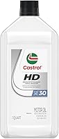 Vista 2 de Castrol HD-30 Motor Oil, 1 Quart, Pack of 6