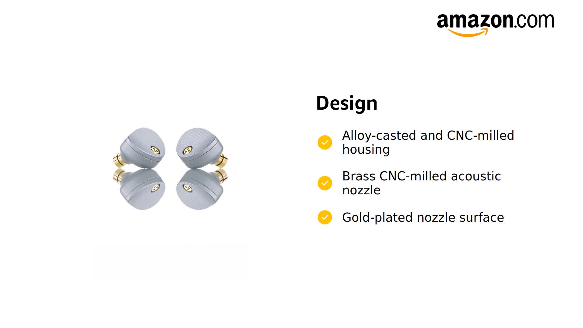 Amazon.com: Moondrop ARIA 2 in-Ear Headphone with 0.78 2 Pin
