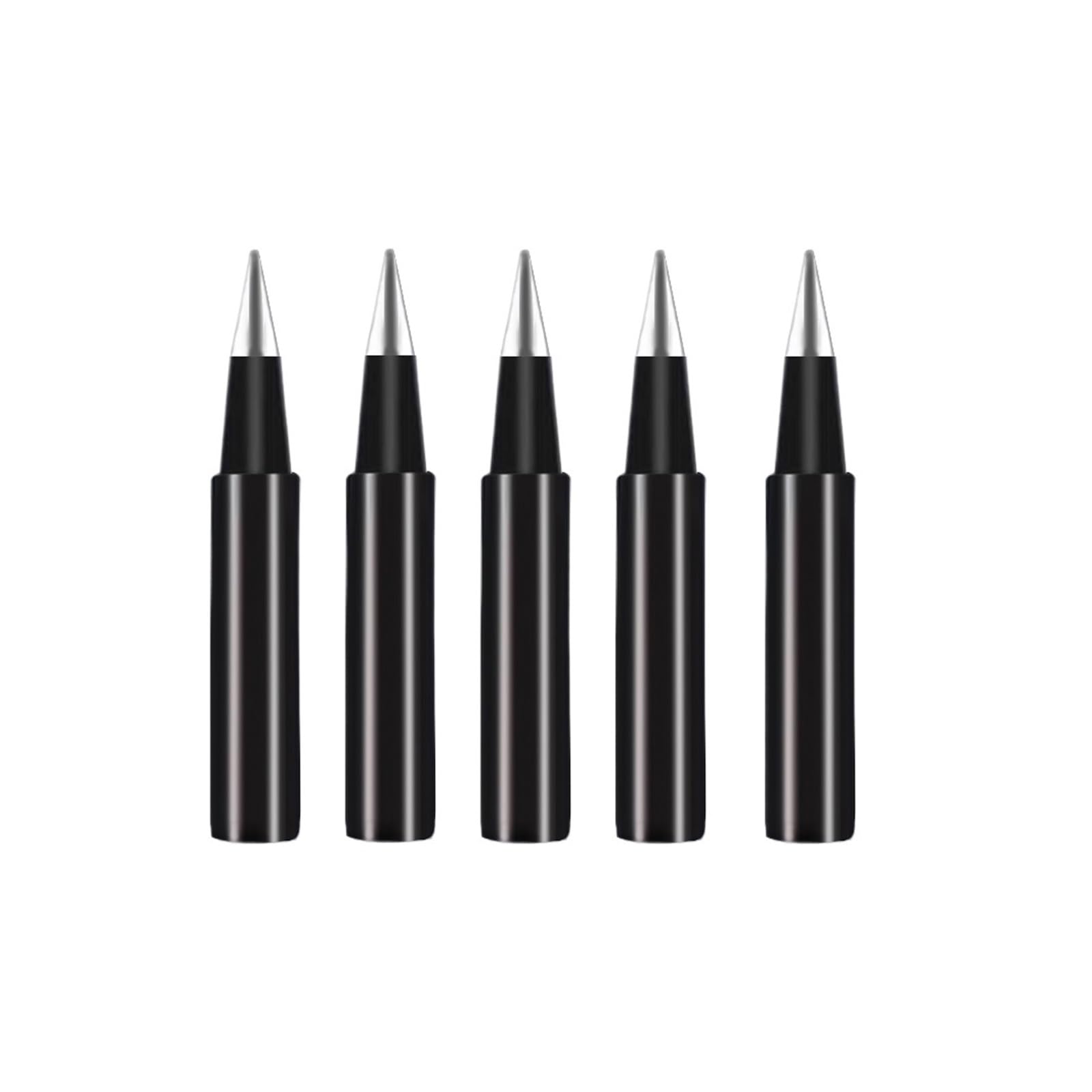 Pjfcewfdgx 5Pcs B 900M Pure Copper Solder Iron Tips For Welding Work(5Pcs B)