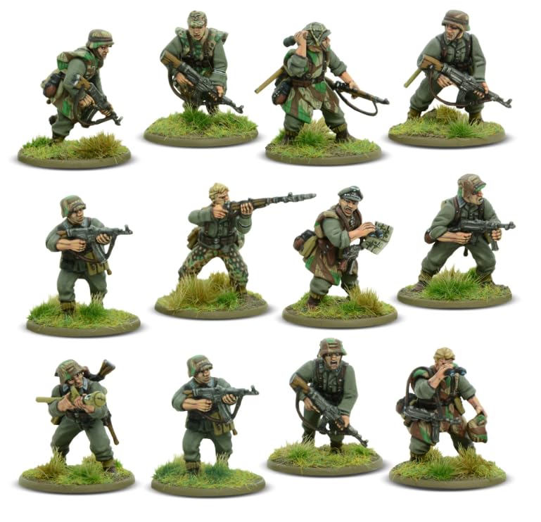 Kit Action Bolt avec 12 figurines Warlord Games et décor de ferme pour jeu de stratégie