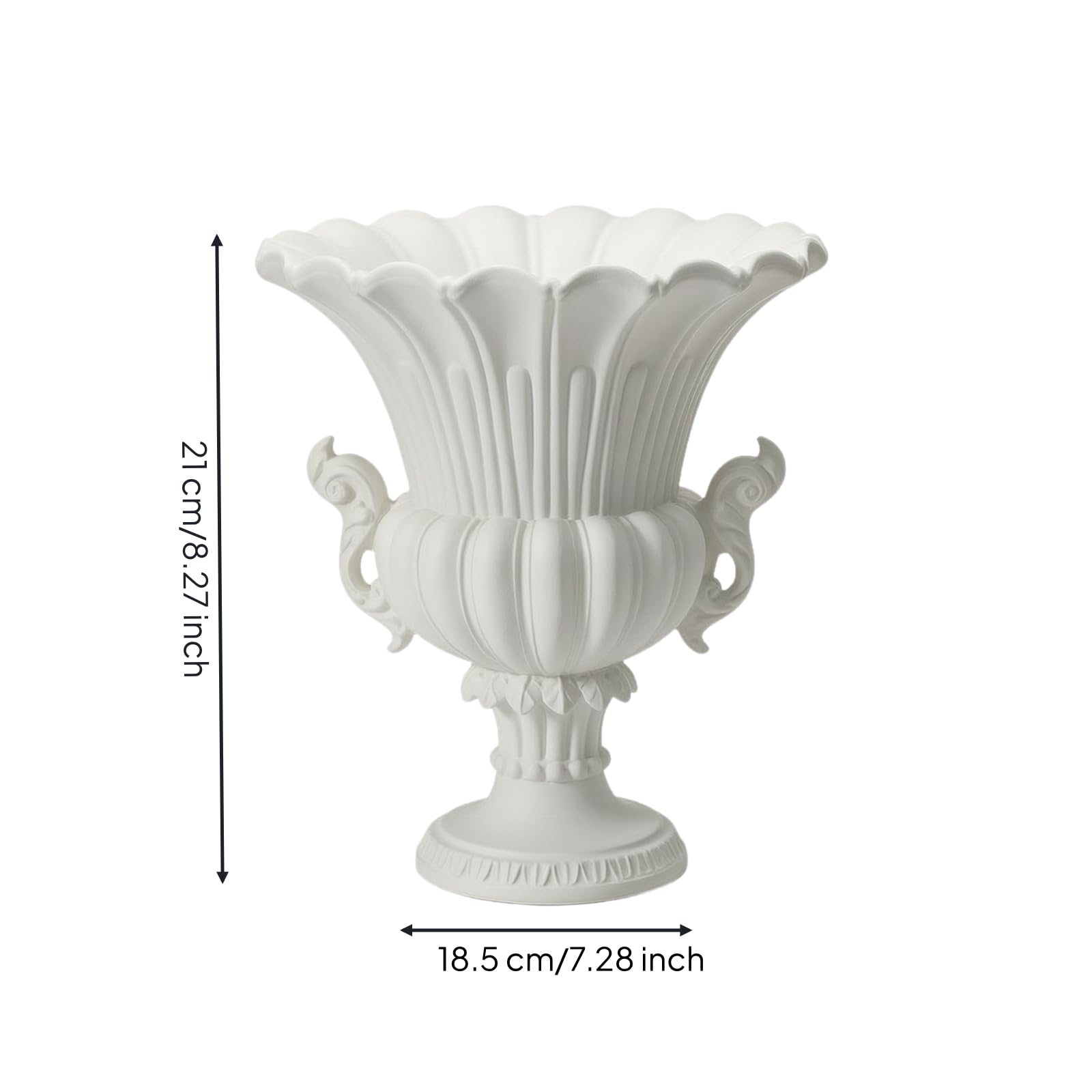 Vaso Decorativo Anfora Impermeabile | Stile , Antico, Vaso anfora, per Matrimonio, Soggiorno, Centrotavola, Fioristi