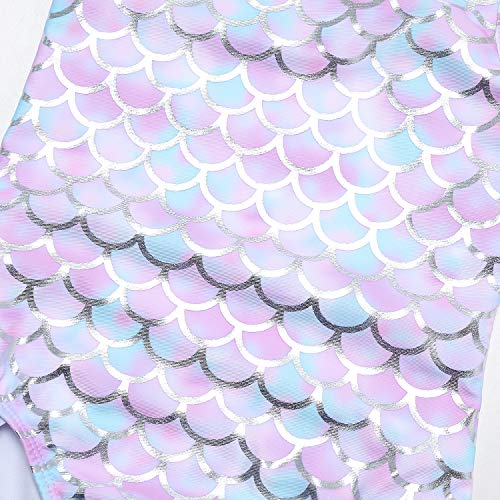 Image of QPANCY Girls Swimsuits Unicorn Bathing Suits Toddler Kids One Piece Swimwear