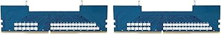 2PCS Professional Laptop DDR4 SODIMM to Desktop DIMM Memory RAM Connector Cards Converter Adapter