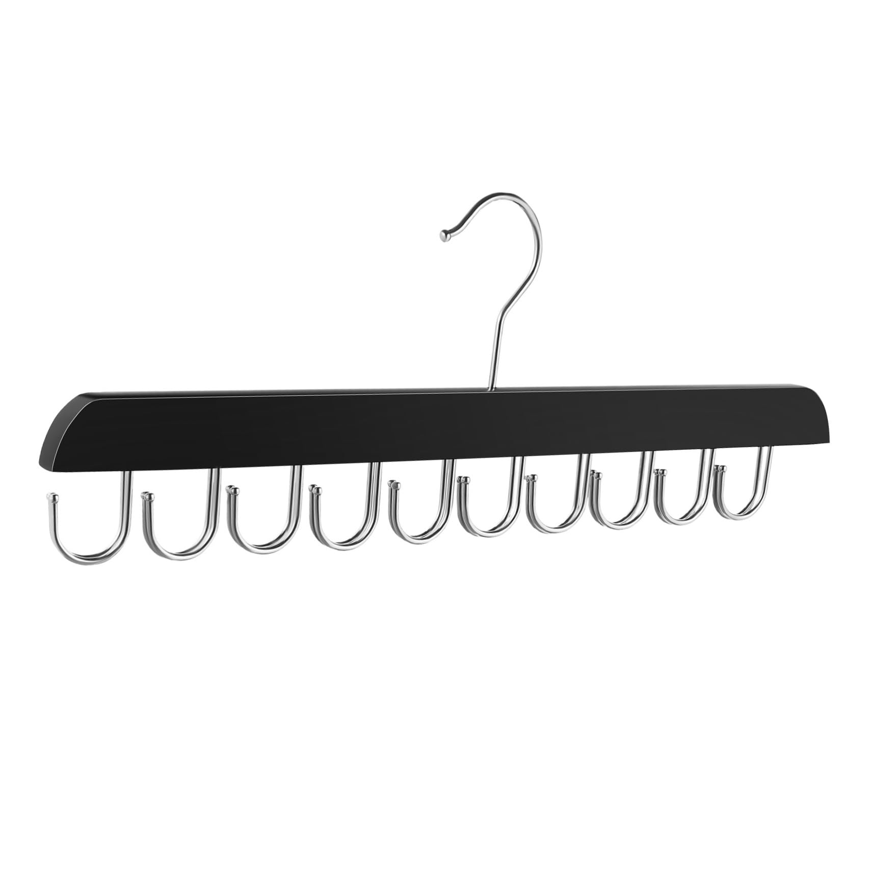 Angoily Multipurpose Tie Hook Hanger Organizer for Closet Hooks for Belts Scarves Bags Durable Craftsmanship with Timeless Design Efficient Space Saving for Home